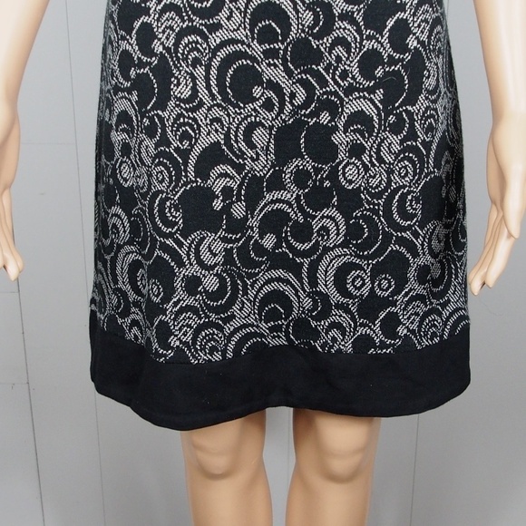 Sandro Ferrone Rome jacquard black and white dress - Picture 3 of 8